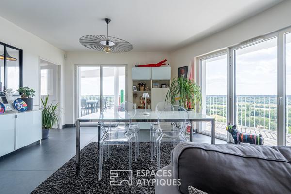 Appartement avec vue panoramique au dernier étage