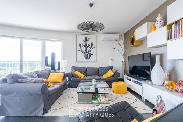 Appartement avec vue panoramique au dernier étage