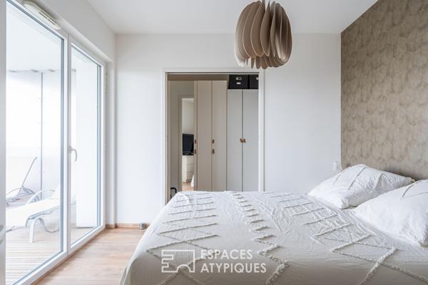 Appartement avec vue panoramique au dernier étage