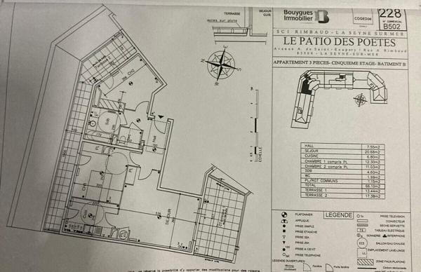 Vente T3 Terrasse + garage - La Seyne Sur Mer