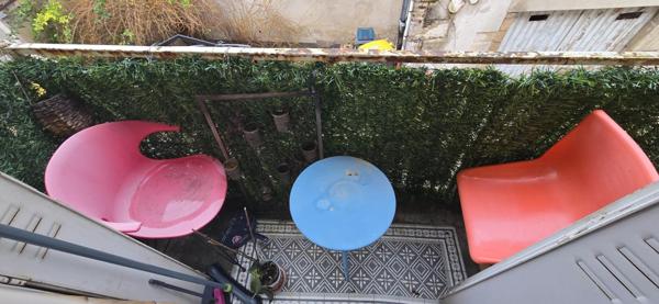 Grand T2 lumineux avec balcon