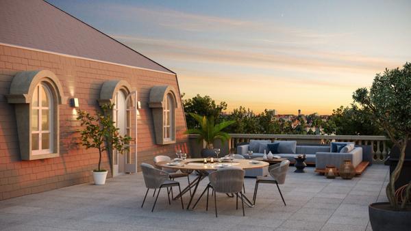 Appartement 4 pièces de102m² + 63m² ! Château de Grandchamp
