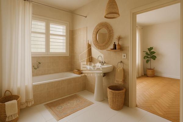 Le charme du Moulleau, le potentiel d'une belle rénovation.