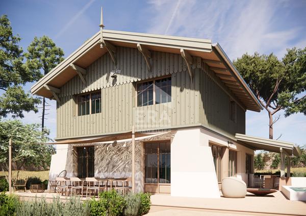 Le charme du Moulleau, le potentiel d'une belle rénovation.