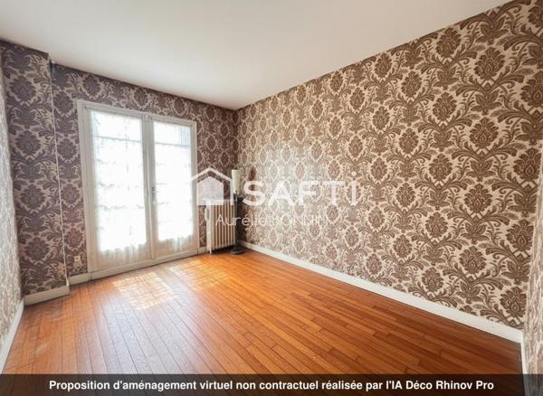 Talence maison 4 chambres à rénover avec garage et jardin