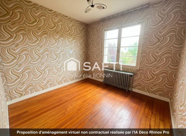 Talence maison 4 chambres à rénover avec garage et jardin