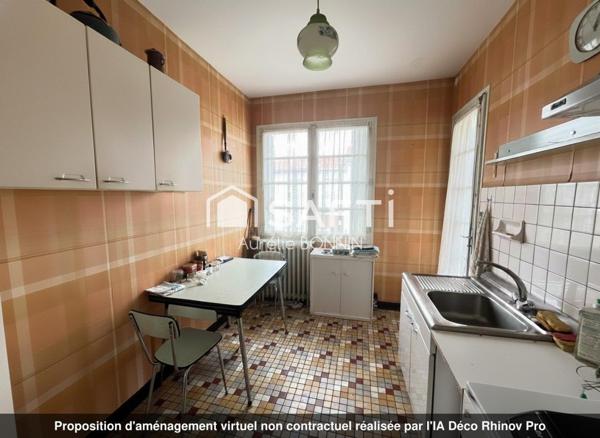 Talence maison 4 chambres à rénover avec garage et jardin