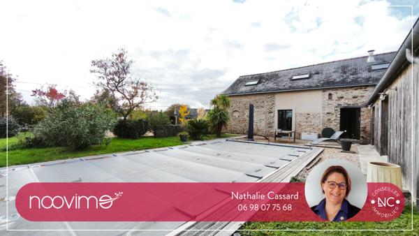 Maison en pierrres de 250 m² 5 chambres sur 1850 m² avec piscine