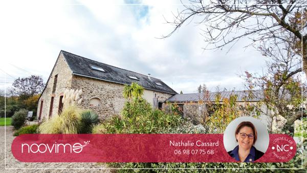 Maison en pierrres de 250 m² 5 chambres sur 1850 m² avec piscine