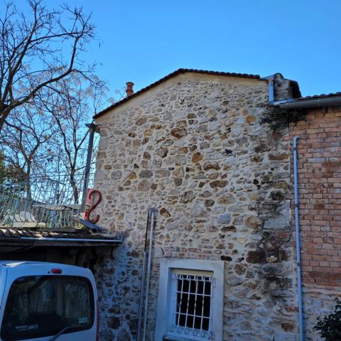 Dpt Gard (30), à vendre ALES Menudiere maison en pierre 134 m² sur terrain de 2200 m²