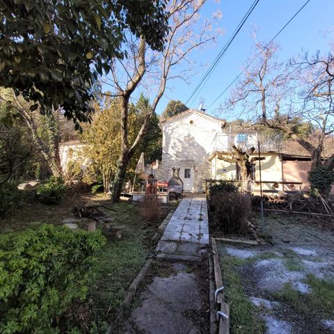 Dpt Gard (30), à vendre ALES Menudiere maison en pierre 134 m² sur terrain de 2200 m²