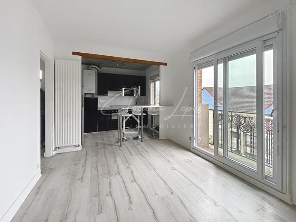 APPARTEMENT F2  avec balcon et jolie vue sur la Tour Eiffel