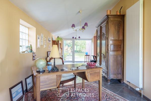 Maison d’architecte des années 70 sur les hauteurs