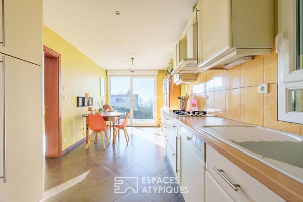 Maison d’architecte des années 70 sur les hauteurs