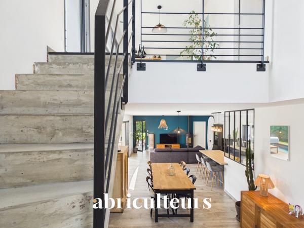 Villa contemporaine de 2018 avec piscine et toit-terrasse Seignosse Bourg