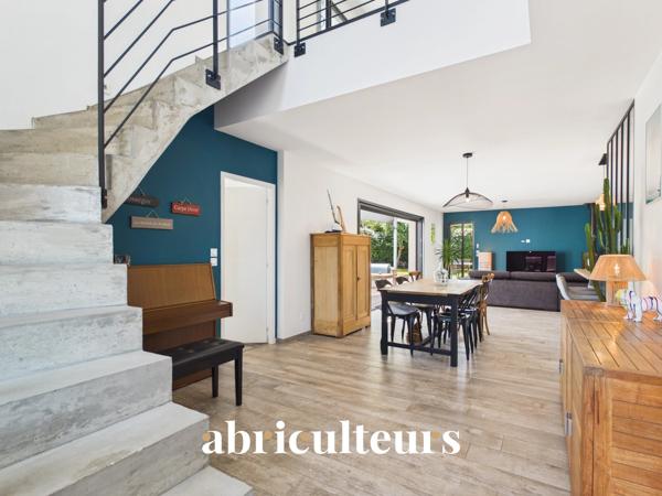 Villa contemporaine de 2018 avec piscine et toit-terrasse Seignosse Bourg