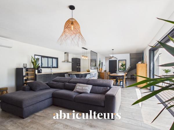 Villa contemporaine de 2018 avec piscine et toit-terrasse Seignosse Bourg