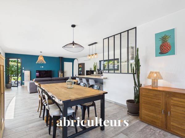 Villa contemporaine de 2018 avec piscine et toit-terrasse Seignosse Bourg
