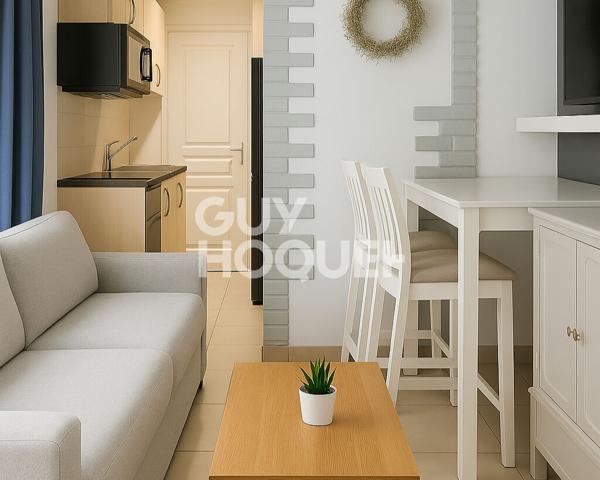 À deux pas de la plage des Deux Jumeaux-T2 rez-de-jardin.