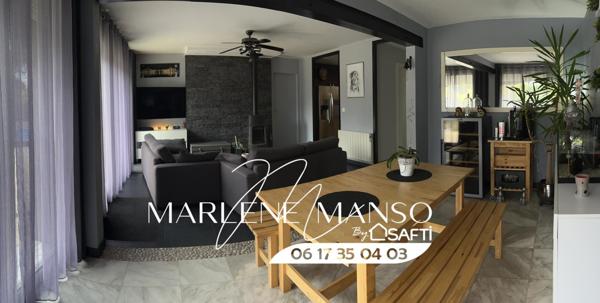 proche tram maison + garage + piscine