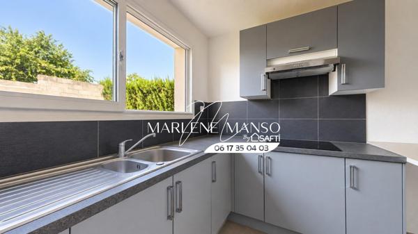 T2 avec jardin sans vis à vis