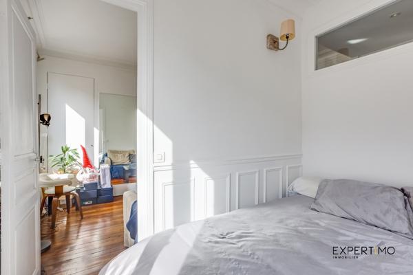 Paris (75018) Charmant 2 pièces lumineux , ascenseur, Lamarck-Caulaincourt