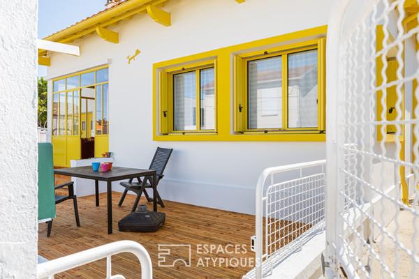 Maison au charme seventies et au design raffiné