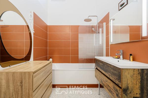 Maison au charme seventies et au design raffiné