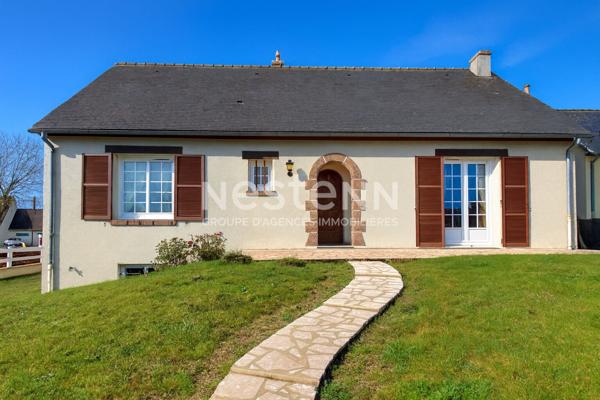 Beau pavillon de 84.77 m² comprenant 2 chambres à vendre avec terrain clos à Château-du-Loir (72500)