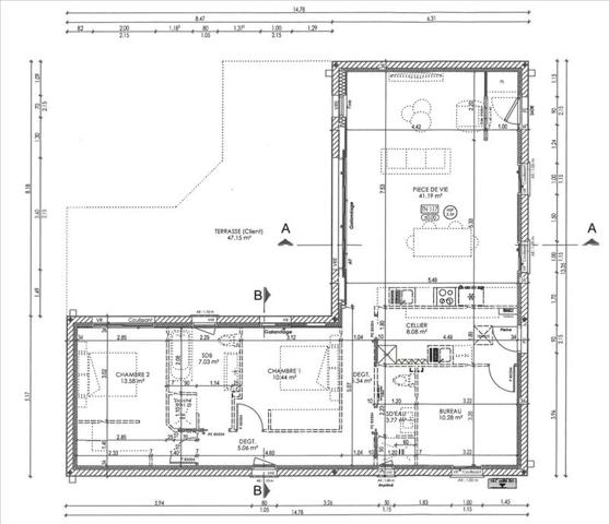 Maison à vendre |  Écoyeux |  5 pièces | 104 m²