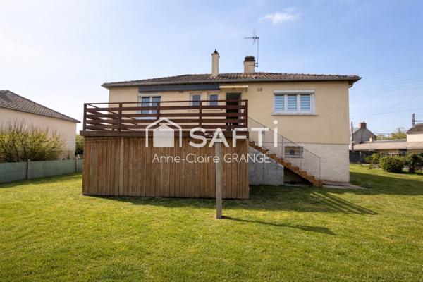 À 5 min à pied des commerces, au calme, avec sous-sol complet et jardin : une maison prête à vivre à Sillé-le-Guillaume !