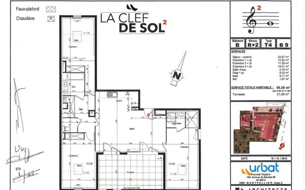 Appartement à louer    4 pièces •  Tournefeuille