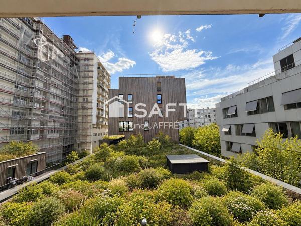 75015, RUE DES ENTREPRENEURS – 2 PIÈCES LUMINEUX AVEC BALCON ET VUE DÉGAGÉE