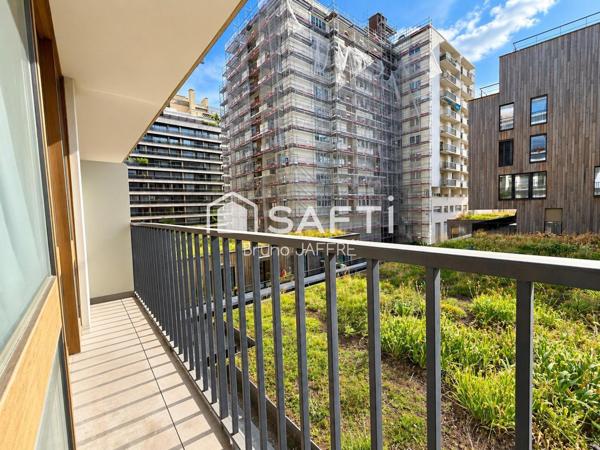 75015, RUE DES ENTREPRENEURS – 2 PIÈCES LUMINEUX AVEC BALCON ET VUE DÉGAGÉE