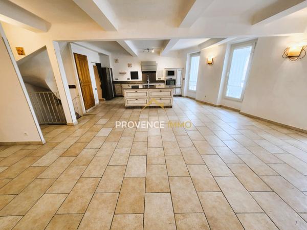 Oraison (04700) EXCLUSIVITE ORAISON !!! DUPLEX de 170 m2 avec grand garage de 75 m2 et local à louer