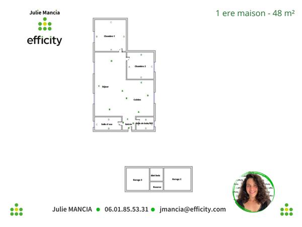 Maison 9 pièces - 173 m² Exclusivité efficity