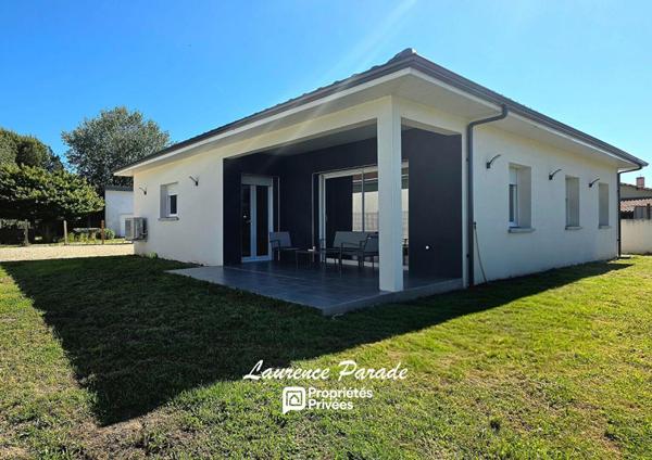 Maison récente plain pied 100m² avec garage