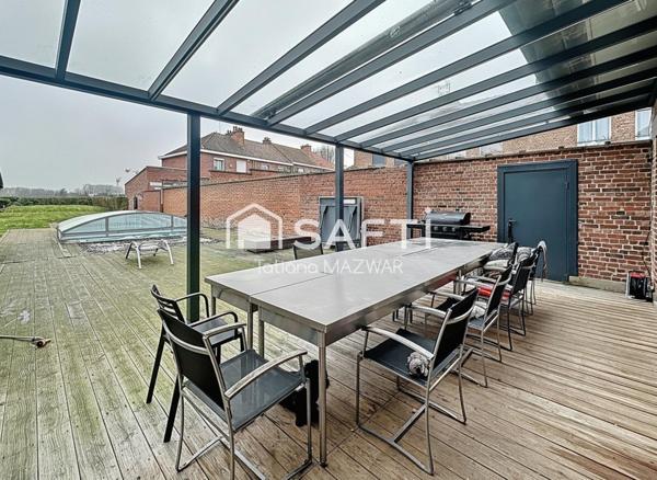 Maison atypique située sur la commune de Roncq