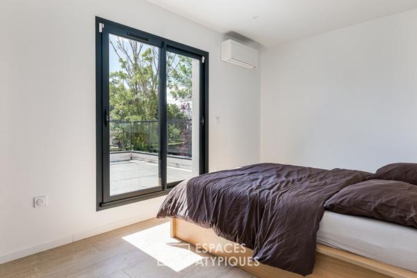 Maison contemporaine avec piscine à Saint-Lys