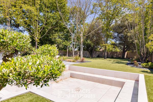 Maison contemporaine avec piscine à Saint-Lys