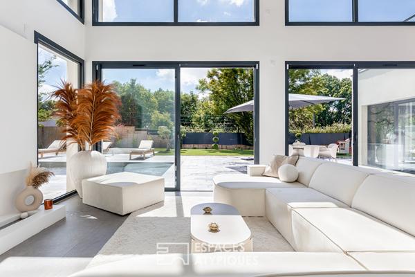 Maison contemporaine avec piscine à Saint-Lys