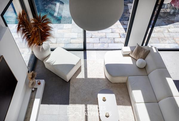 Maison contemporaine avec piscine à Saint-Lys