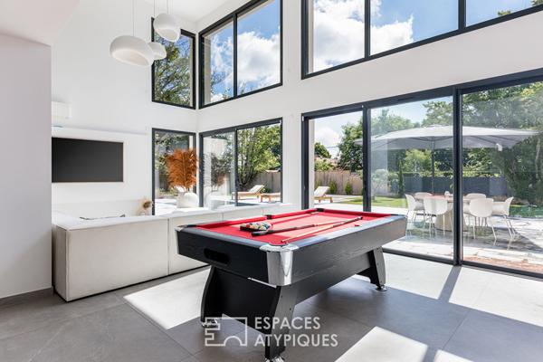 Maison contemporaine avec piscine à Saint-Lys