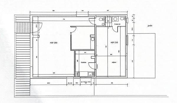 Immeuble de rapport – Studio loué + local commercial libre - Mérignac
