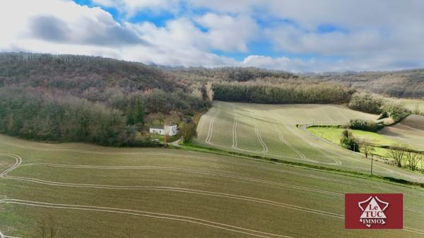 Maison de campagne avec forêt et vue  Anthé (47370)