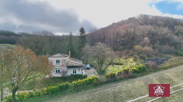 Maison de campagne avec forêt et vue  Anthé (47370)