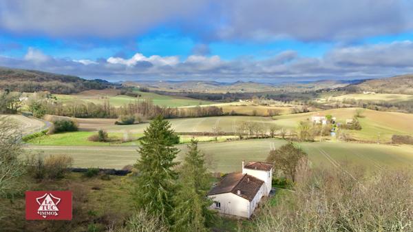Maison de campagne avec forêt et vue  Anthé (47370)
