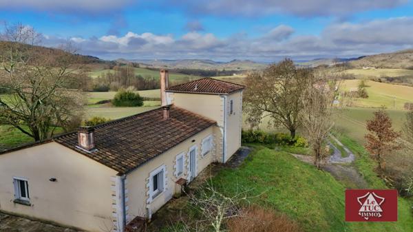 Maison de campagne avec forêt et vue  Anthé (47370)