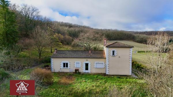 Maison de campagne avec forêt et vue  Anthé (47370)