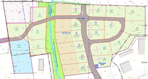Terrain 500 m2